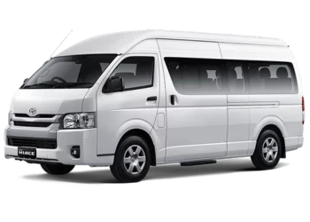 Hiace Commuter 2024 sewa mobil balikpapan