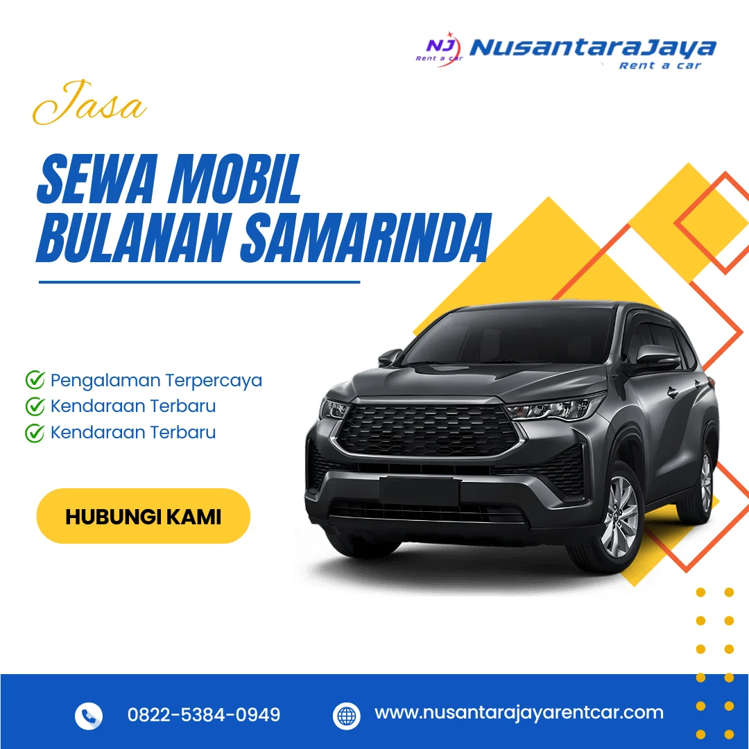 sewa mobil bulanan samarinda