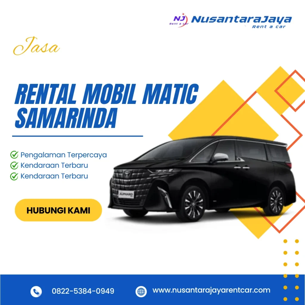 Rental Mobil Matic Samarinda