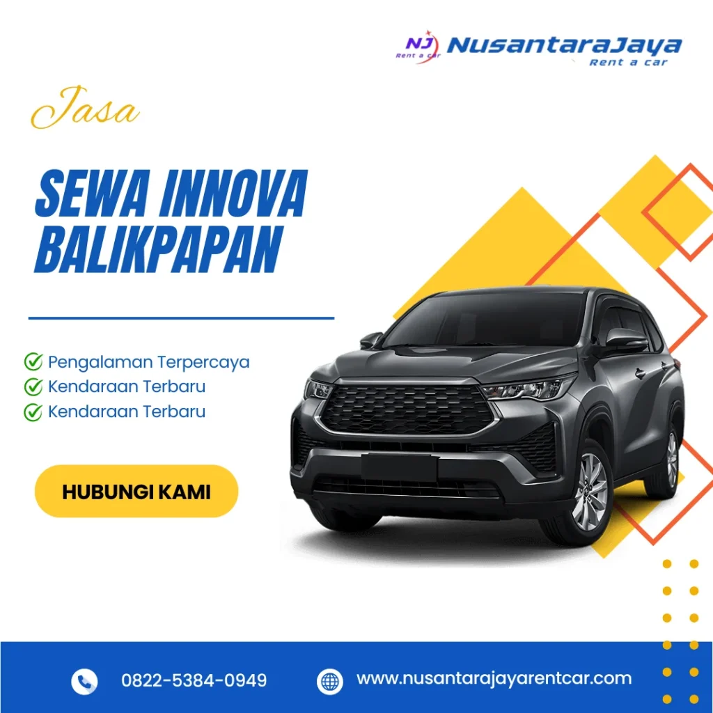 Sewa Innova Balikpapan