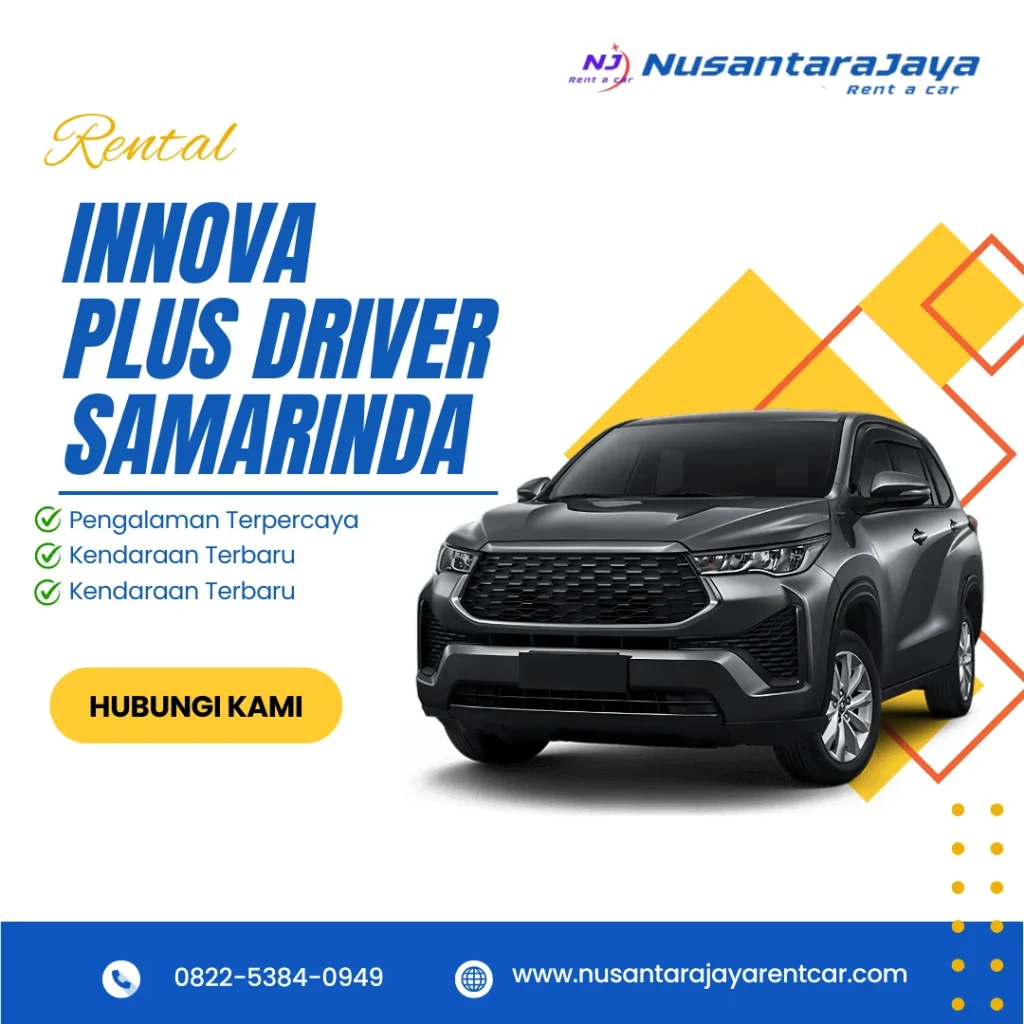 Rental Innova Plus Driver Samarinda
