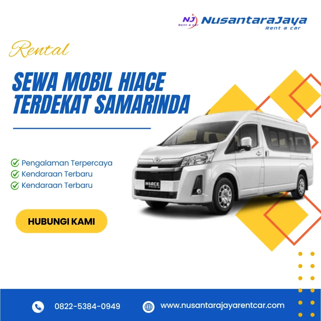 Sewa Mobil Hiace Terdekat Samarinda