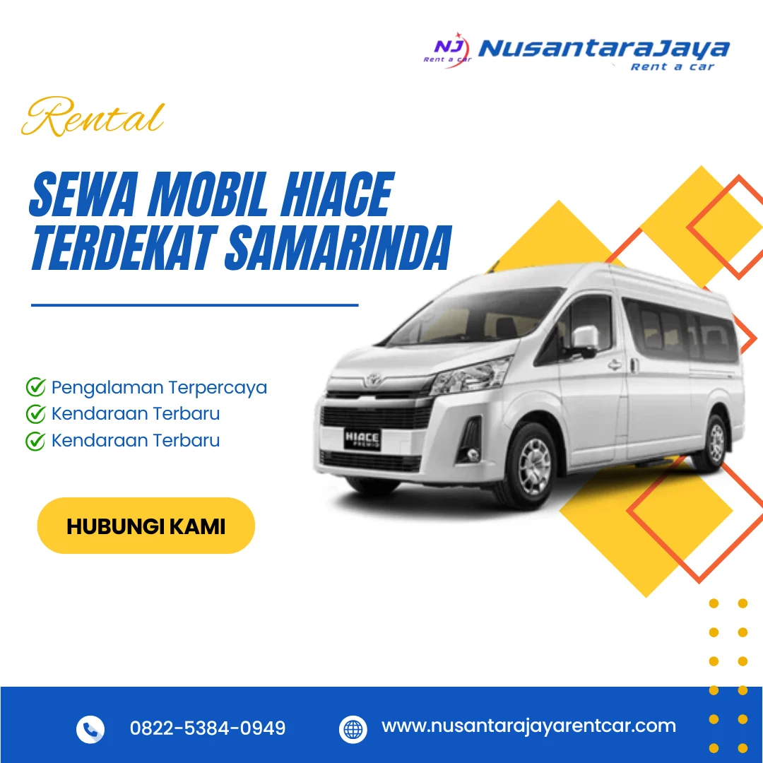 Sewa Mobil Hiace Terdekat Samarinda