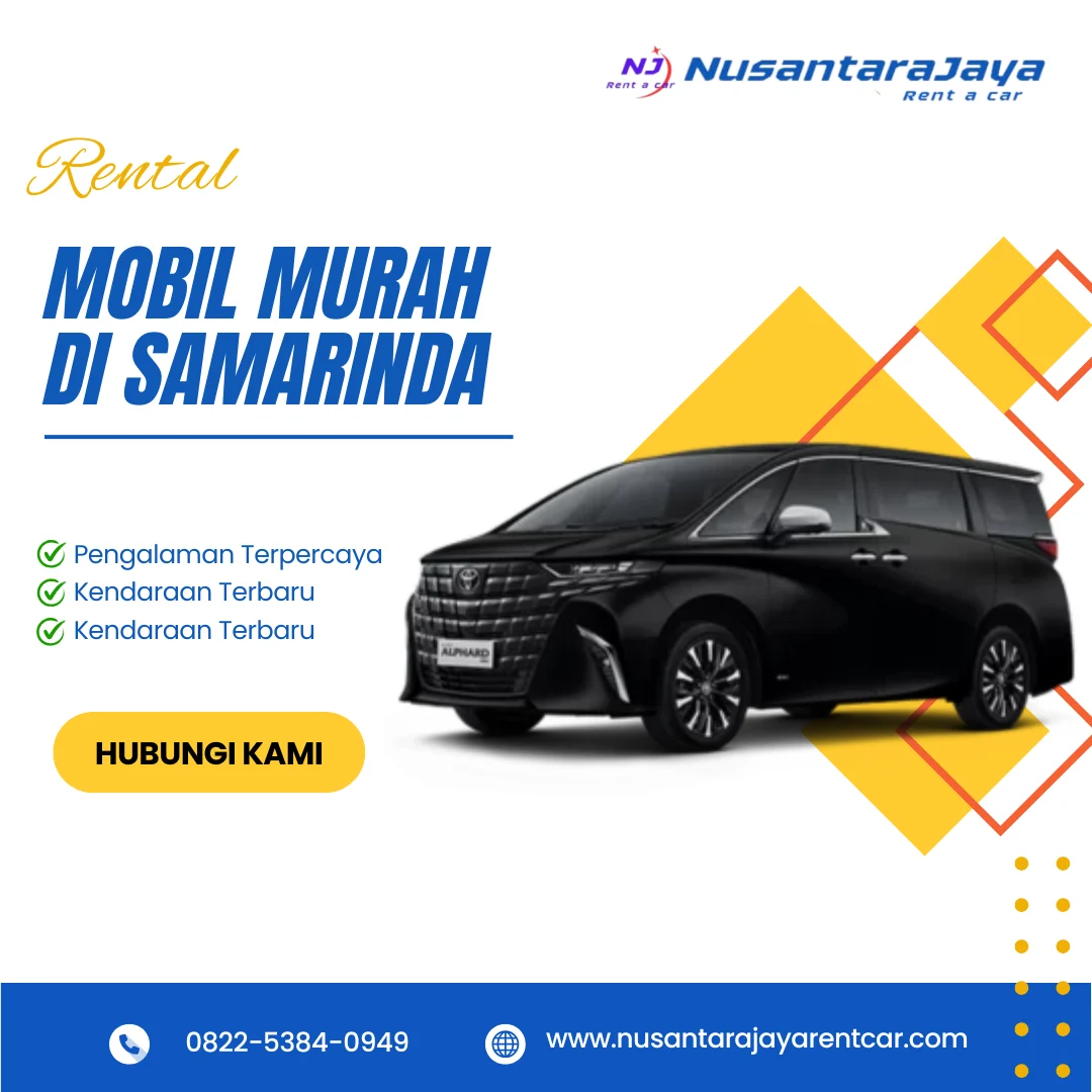 Rental Mobil Murah di Samarinda