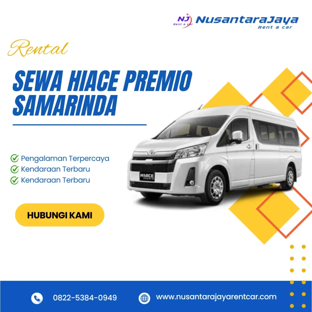 Sewa Hiace Premio Samarinda