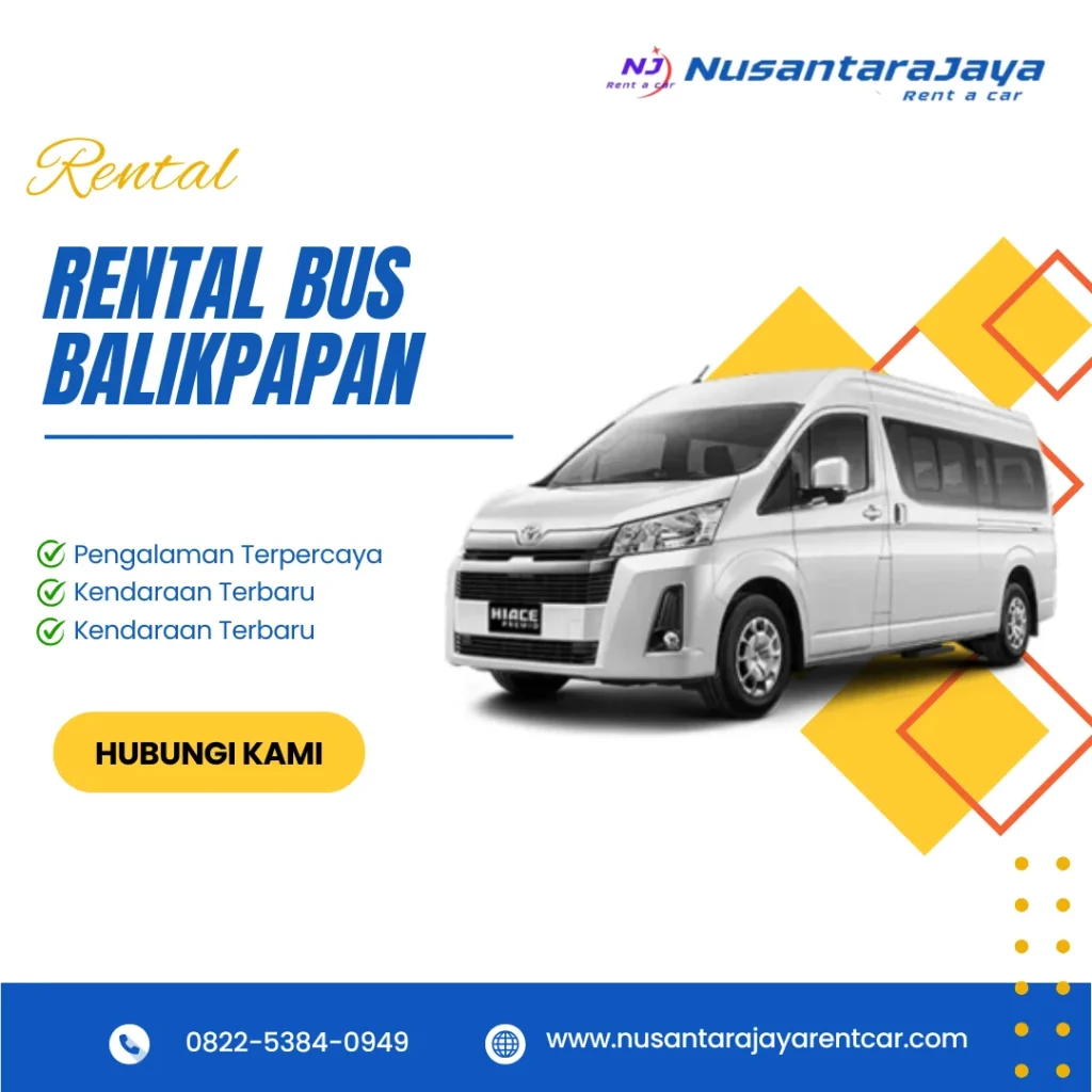 rental bus Balikpapan