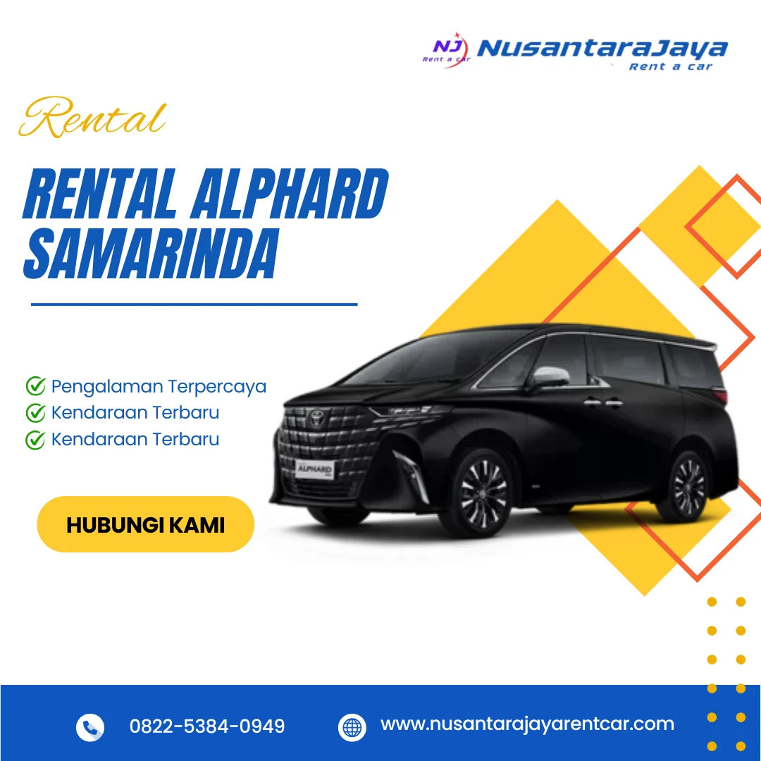 Rental Alphard Samarinda