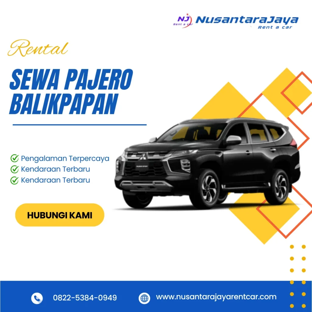Sewa Pajero Balikpapan