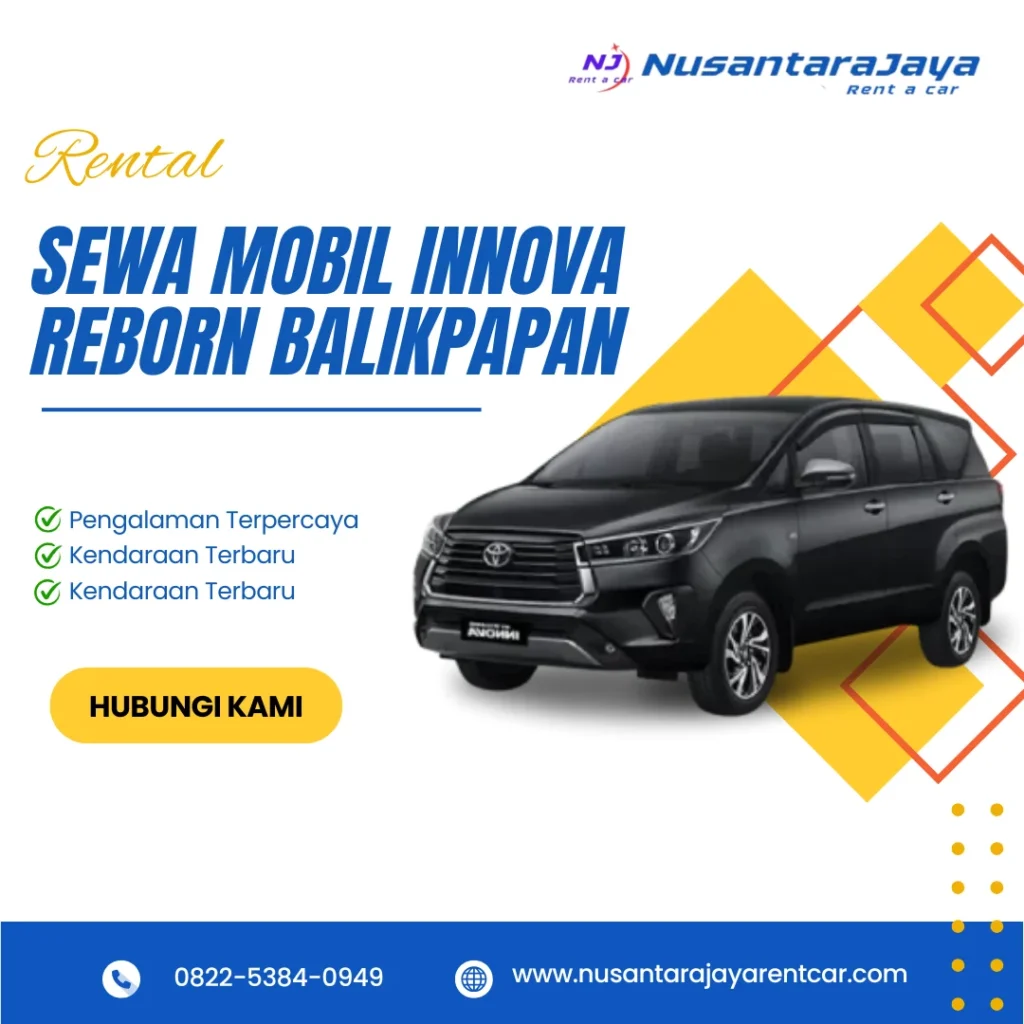 Sewa Mobil Innova Reborn Balikpapan