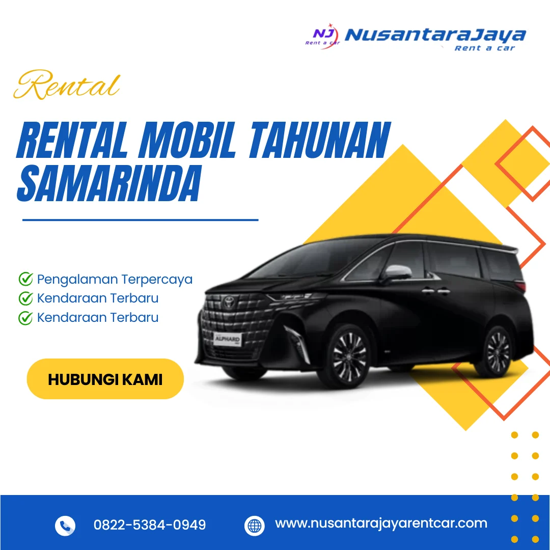 Rental Mobil Tahunan Samarinda