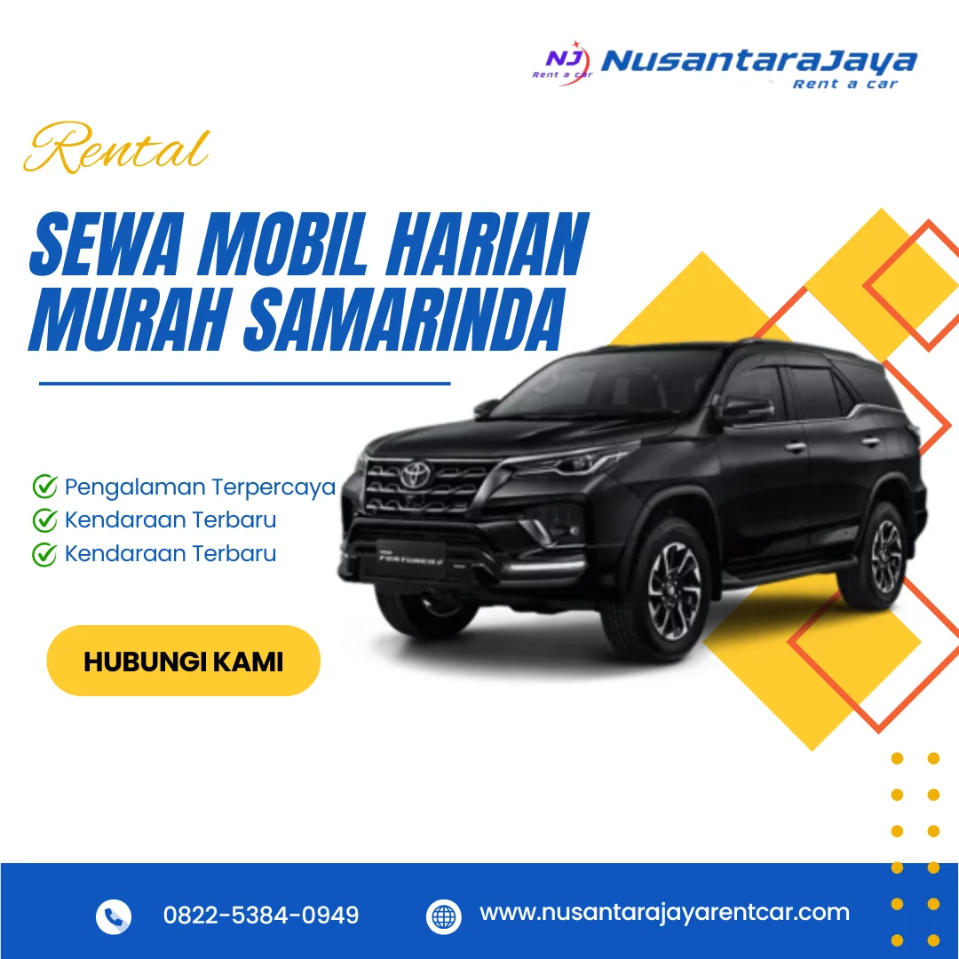Sewa Mobil Harian Murah Samarinda