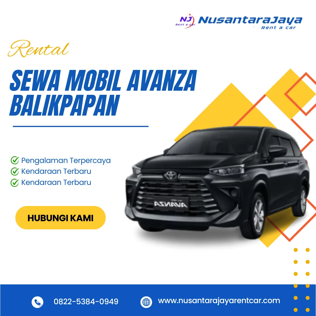 sewa mobil avanza balikpapan