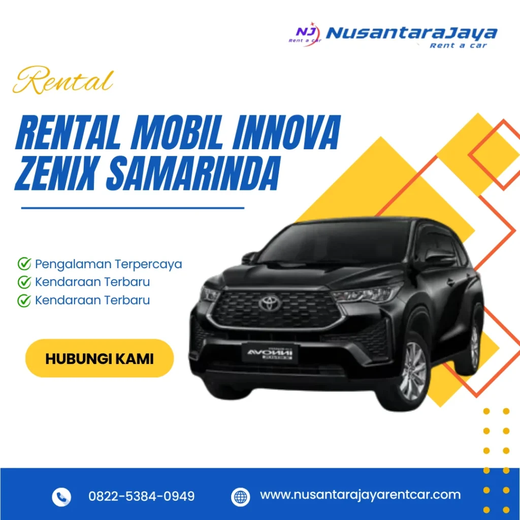 Rental Mobil Innova Zenix Samarinda