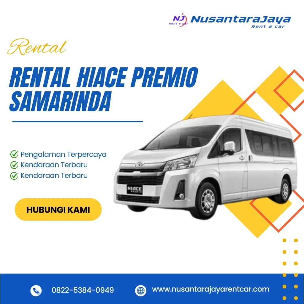 Rental Hiace Premio Samarinda
