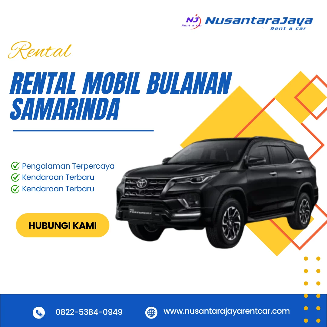 Rental Mobil Bulanan Samarinda