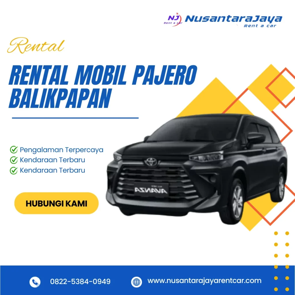 Rental Mobil Pajero Balikpapan
