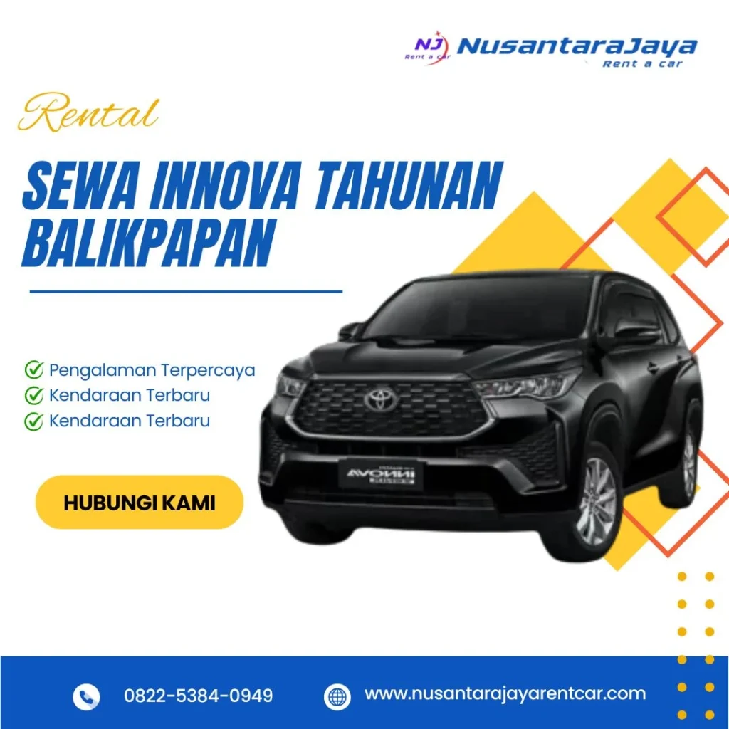 Sewa Mobil VIP Tahunan Balikpapan