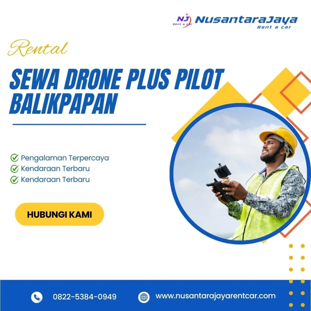 Sewa Drone Plus Pilot Balikpapan