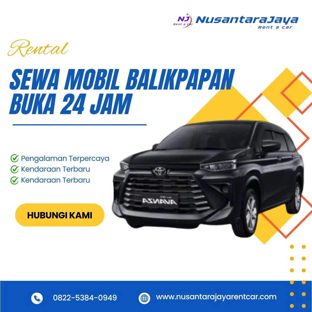 Sewa Mobil Balikpapan Buka 24 Jam