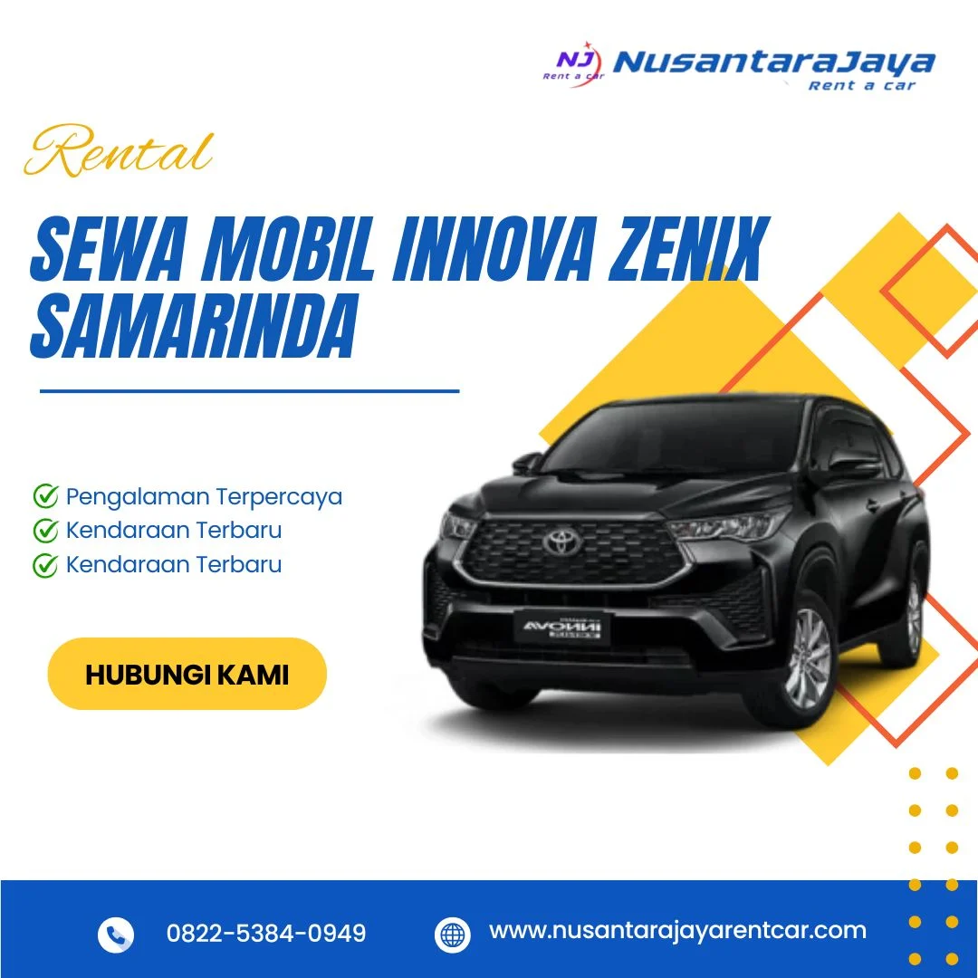 Sewa Mobil Innova Zenix Samarinda