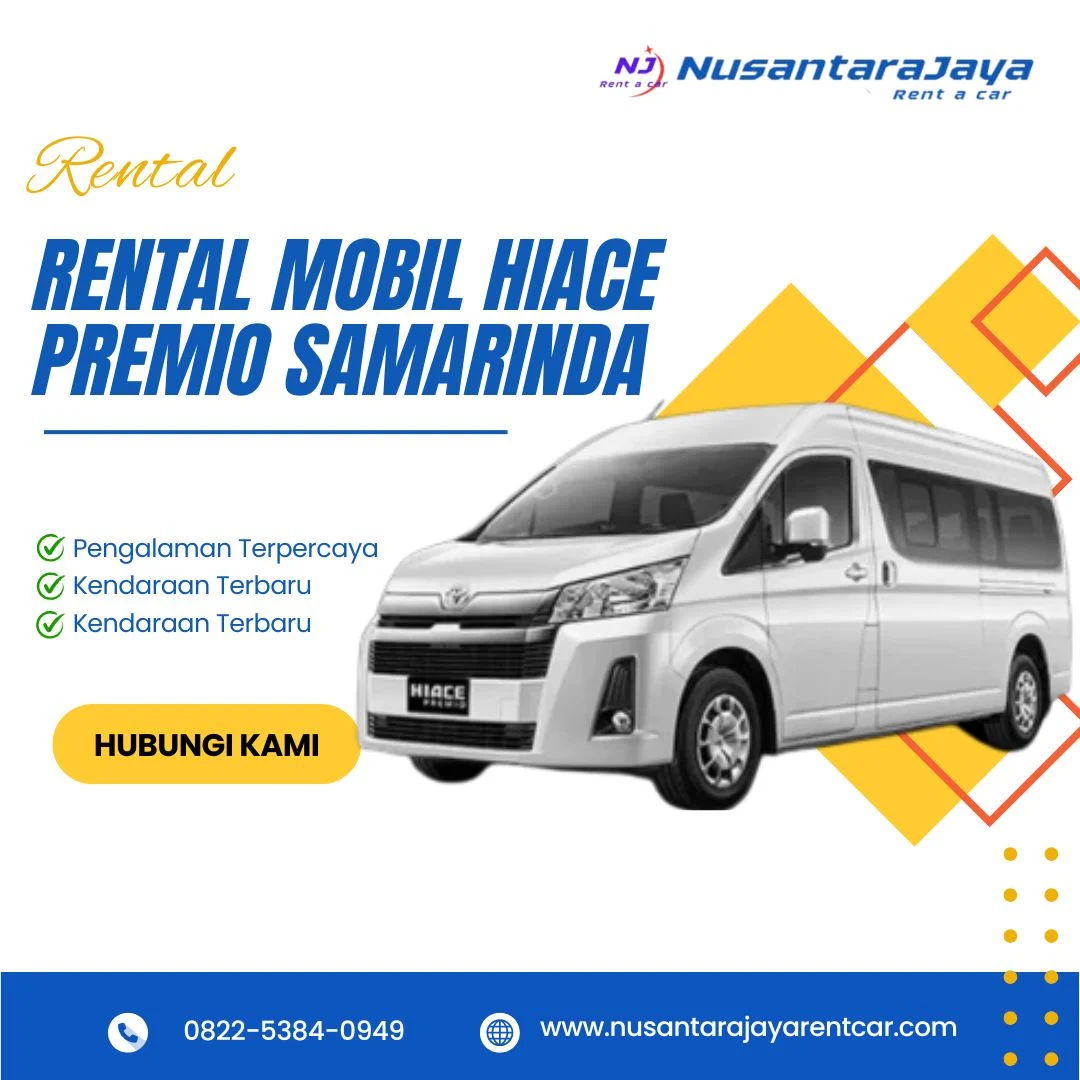 Rental Mobil Hiace Premio Samarinda