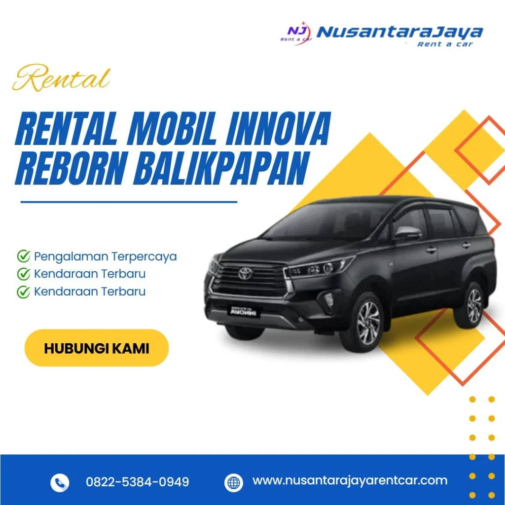 Rental Mobil Innova Reborn Balikpapan