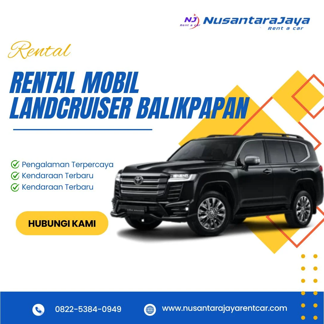 Rental Mobil Landcruiser Balikpapan